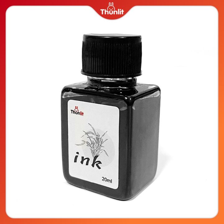Thunlit%20Fountain%20Pen%20Ink%2020ml%20Black%20Bottle%20Ink%20Smooth%20Writing%20-%20Image%202