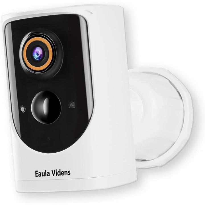 Outdoor indoor Wireless Security CCTV Camera, Rechargeable Battery Powered, 1080P Wi-Fi Home Sùrveillànce Camera with Night Vision, IP66 Waterproof, PIR Motion Detection, for iOS & Android