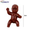 Small Plastic Baby Figurines 10 Pcs Mini Pvc Baby Figurines for Baby Shower Gift Party Decoration Reusable Smooth Ornaments Plastic Cake Decoration Baby Figurine. 