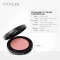 FOCALLURE 16 Colors Natural Matte Face Blusher Nourishing Facial Cheek Contour Peach Blush Palette Women Powder Makeup Cosmetics. 