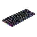 Redragon K587 PRO MAGIC-WAND 87 Keys Compact RGB TKL Mechanical Gaming Keyboard, Type-C Keyboard with 9 Onboard Macro Keys. 