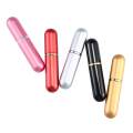 5pcs 6ml Portable Mini Refillable Perfume Atomizer Empty Spray Bottles Cosmetic Container With 2pcs Funnels Filler For Travel. 