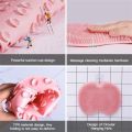 Foot Silicone Exfoliating Shower Massage Scraper Non-Slip Bath Scrub Pad Foot Wash Brush Bathroom Tool Mat Rub Back Sucker KS. 