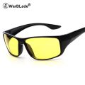 WarBLade Brand New Sport Goggles Night Vision Driving Glasses Polycarbonate Sunglasses Framework Anti Glare UV400 For Men. 