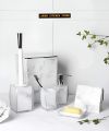 Limon 6 Pcs Classic Marble Design Bathroom Set. 