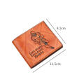 PU Mens Sports Theme Bifold Wallet Fashion Choice for Retired Men Great Gift for Him Rugby Fan. 