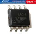 10pcs AO4801A AO4801 4801 SOP-8. 