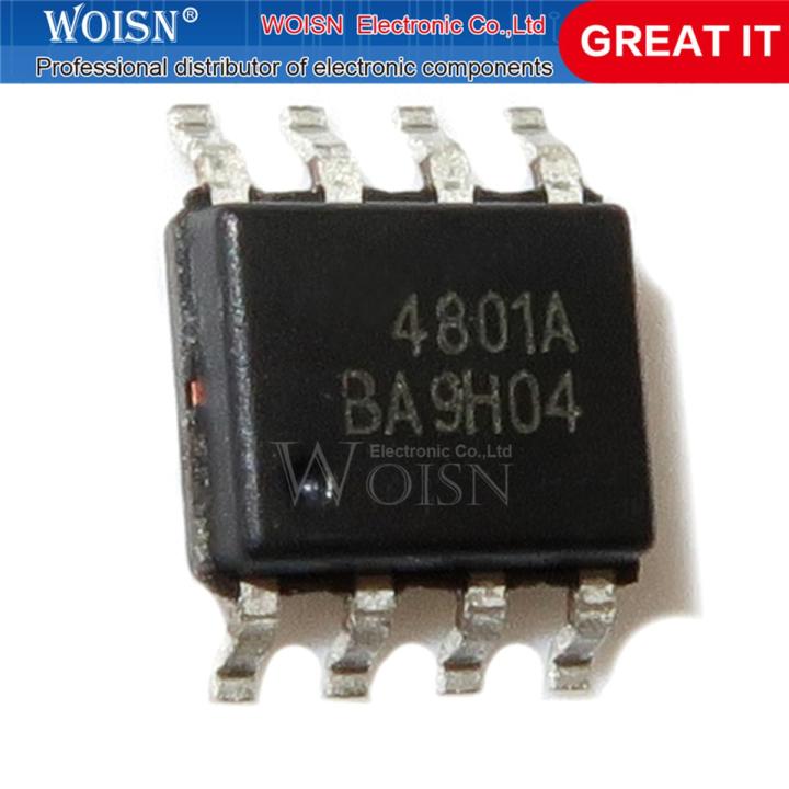 10pcs AO4801A AO4801 4801 SOP-8