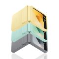 Official Style Kindsuit Leather Case with Hinge Protector for Samsung Galaxy Z Flip 6. 