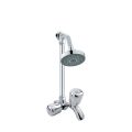 single wall shower. 