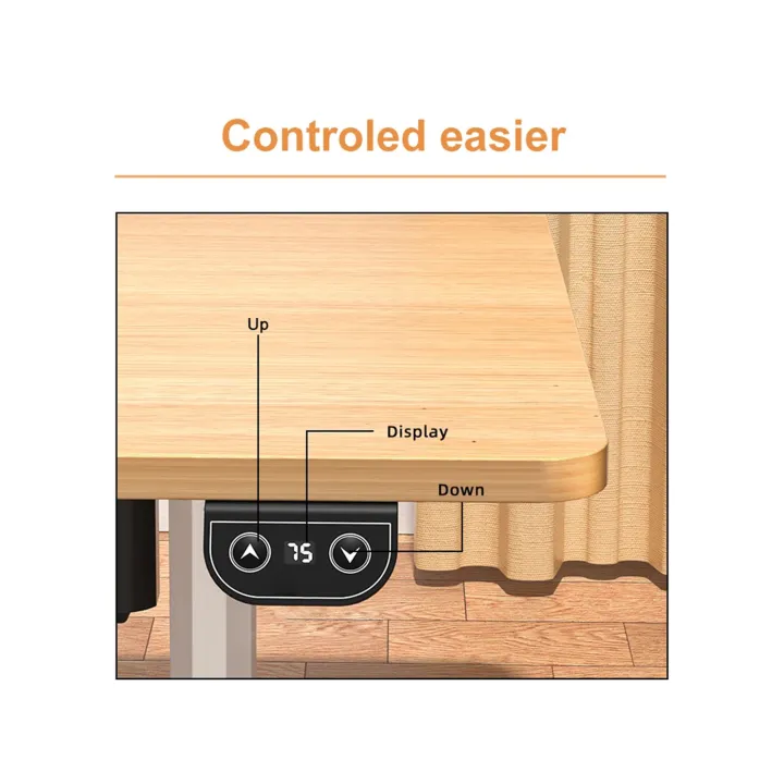 Electric%20Height%20adjustable%20frame%20for%20table%20extendable%20width%20motorized%20standing%20desk%20for%20gaming%20computer%20office%20use%20black%20colour%20ONLY%20FRAME%20wood%20not%20include%20-%20Image%208