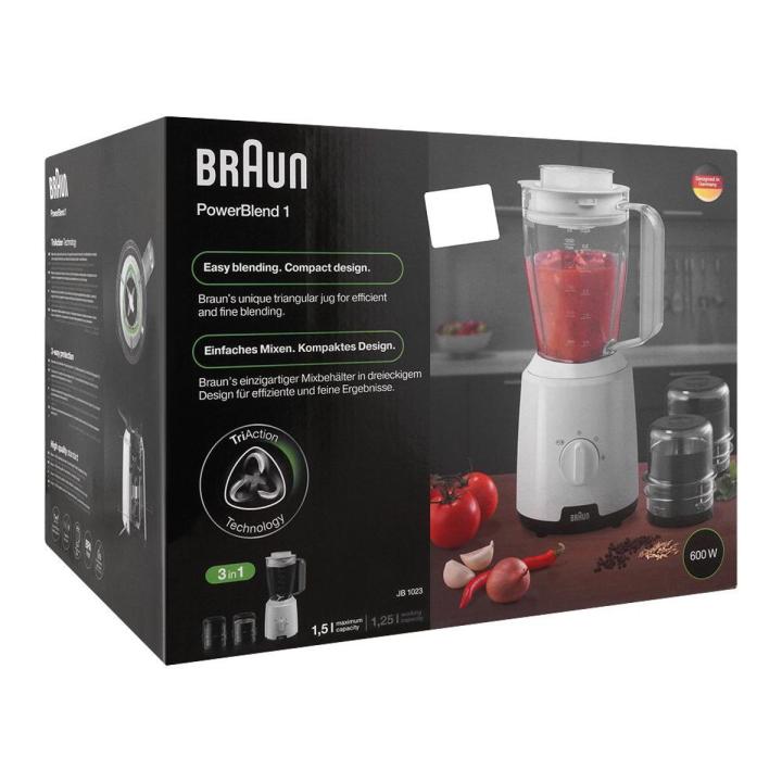 Braun PowerBlend 1 Jug blender JB 1023 Black