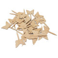 30PCS Plant Label Wood Tag Eco Friendly Garden Flower Potted Sign DP. 