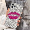Girl Red Lips Kiss Phone Case For IPhone 15 8 7 6 6S Plus X SE 2020 XR XS 14 11 12 13 Mini Pro Max Mobile Case. 
