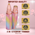 Best Eye Bro Trimmer | Eye Brow Trimer Set Machine for women Girls Men | Eye bro Kit Shaper hair Remover Rechargeable 2 in 1 Machine | Eye bro Shapper kit | Shafaq Traders. 