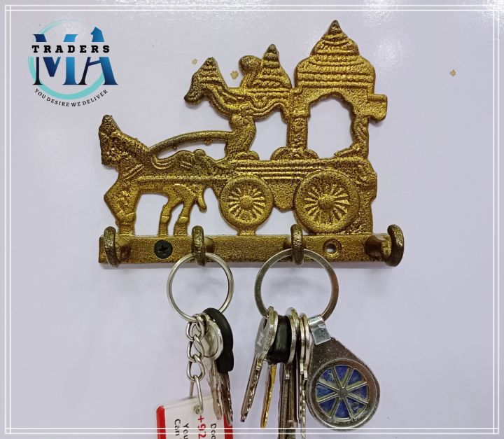 Elegant%20Decorative%20Key%20Holder%20for%20Wall%20Mount,%20Rust-Resistant%20Metal%20Wall%20Hanger%20for%20Home,%20Office,%20Shops%20&%20Kitchen%20Hanger%20-%20Image%204