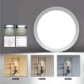 LED circular ceiling light, surface mounted tube light, ultra-thin 18W, 24W, 30W, 3 color temperatures. 