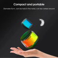 FunBug Mini 360° RGB Wireless Bluetooth Speaker with Stereo Bass, Woofer Home MP3 Player, Colorful LED, Portable Design, 5W Power, Bluetooth 5.0 Connectivity for Gaming, Smartphones with Memory Card, Built-in Mic & AUX Input for Mobile, Laptop & Computer. 