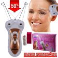 Genuine Hair Removing Machine With Thread - Best Face & Full Body Hair Removal Beauty Kit For Women Girls Ladies - Electric Chargeable Removal Hair System With Threading Wire - New Butterfly Design - Original 2777 Hair Threading Epilator. 