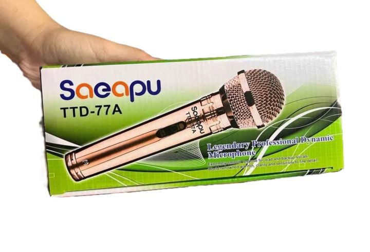 Saeapu%20TTD-77A%20Professional%20Dynamic%20Wired%20Microphone%206.5mm%20Jack%20Vocal%20Stage%20Karaoke%20Studio%20Recording%20Mic%20With%203%20Meter%20Cable%20High%20Sound%20Clarity%20Durable%20Build%20Plug%20Play%20Reliable%20Performance%20Pakistan%20Market%20Compatible%20Amplifier%20Mixer%20Podcast%20Speech%20Interview%20-%20Image%208