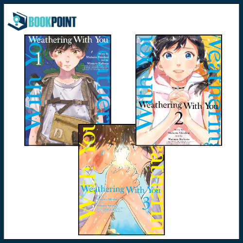 Weathering With You (3 book series) by Makoto Shinkai (Author) | Manga | Bookpoint