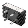 100A Amp 1600V Voltage 2-Phase Diode Bridge Rectifier High Power Black Durable. 