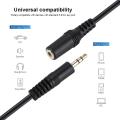 10M 3.5mm AUX Headphone Extension Cable Male to Female Stereo Audio Cord. 
