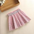 Kids Baby Girls Sleeveless Bow Shirt Tops Leopard Print Gauze Skirt Outfits Set. 