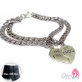Best Friend Bracelet for Boy & Girls Dual Bracelet Gift for Friends & Couples with FREE GIFT BOX. 