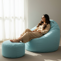 Elegant Bean Bag (FREE FOOT STOOL). 