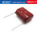 10pcs/lot 0.1uF 2000V 2KV CBB 104 100NF Polypropylene film capacitor pitch 25mm CBB81 In Stock. 