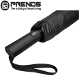 PRENDS 12 Ribs Large Folding Umbrella - Automatic Folding Umbrella  and Windproof Resistant Umbrella for Women Man 1-2 People. 