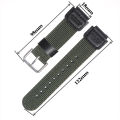 【ETOP】18mm Cloth/Leather Nylon Strap Suitable for Casio AE1200 AE1000 PRG-270 MRW-200H AEQ-110W AQ-S810 Men's Watch band Accessories. 