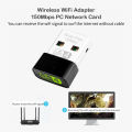 Kebidu 150Mbps 2.4Ghz Driver-Free Wireless Network Card Adapter USB Wifi Adapter Dongle. 