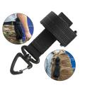 Multi-purpose Nylon Gloves Hook Work Gloves Safety Clip Outdoor Tactical Gloves Climbing Rope Anti-lost Camping Hanging Buck New. 