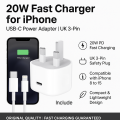 iPhone Original 20W Fast Charger | iPhone Power Adapter for 16 15 14 13 12 11 Pro Max | Super Fast Charging. 