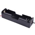 5pcs Black Storage Box Case Holder for 3.7V18650x1 Batteries. 