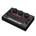 V8 Audio External USB Sound Card - Live Webcast Sound Card For Mobile Phone & PC. 