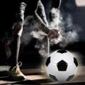 Size 5 Professional Training Soccer Balls PU Leather Black White. 