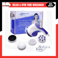 100% Original Relax and Spin Tone Massager - 5 in 1 Full Body Massager - Slimming Toning & Relaxing - Electric Full Body Slimming Massager. 