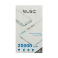 Transparent 20000mAh Power Bank 66W Fast Charging Portable Charger External Battery Pack Powerbank For iPhone Android and all Devices. 