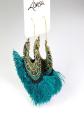 Lovisa Antique Style Dull Golden Tassel Drop Earring Fashion Jewelry for Women, Girls, Her High Quality. 