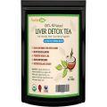 Teatox Life: Liver Detox tea with dandelion root, milk thistle, licorice for organic herbal cleanse formula as liver detoxifier, flush and health 60gm. 