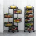 Premium Square Metal Trolley. 