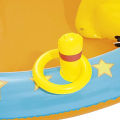 Bestway 53068 Lil' Champ Play Center Inflate Champ Paddling Pool Inflatable Kids Bowling With Slide Sprayer Basketball Comfort Children Multiple Activities 4.35m X 2.13m X 1.17m. 