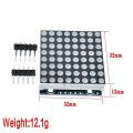MAX7219 dot matrix module microcontroller module DIY KIT MCU LED Display Control Module Kit. 