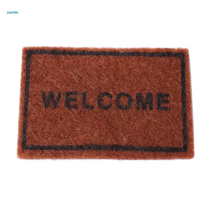 4Pieces%201:12%20Dollhouse%20Rain%20Boot%20&%20Doormat%20Decoration%20Accessory%20Ornament%20Toy%20-%20Image%209