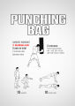 Punching Bag - Brand Bison - Size 6 Feet -Punching Bag workouts Right Straights,Cross Body Punches,Head And Body Jab-Crosses,Double Jab,Straight Punches,Uppercut Drilling Method,Cross Drill,Rear Kick,Bob and Weave Code B202013. 