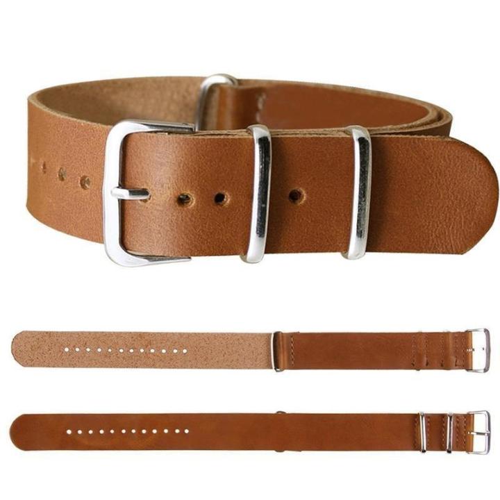 18mm/20mm/22mm%20Leather%20Wrist%20Watch%20Band%20Strap%20Mens%20Stainless%20Steel%20Pin%20Buckle%20Light%20Brown-22mm%20-%20Image%202