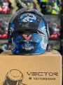 HELMET VECTOR VT-254 FLIPUP - DUAL VISOR - DOT APPROVED. 